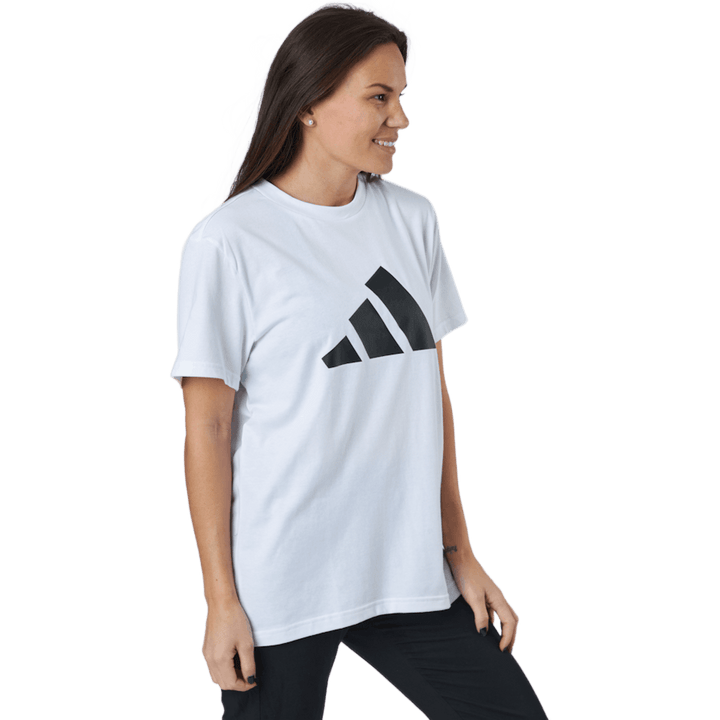 T-shirt Adidas Sportswear à trois barres blanc