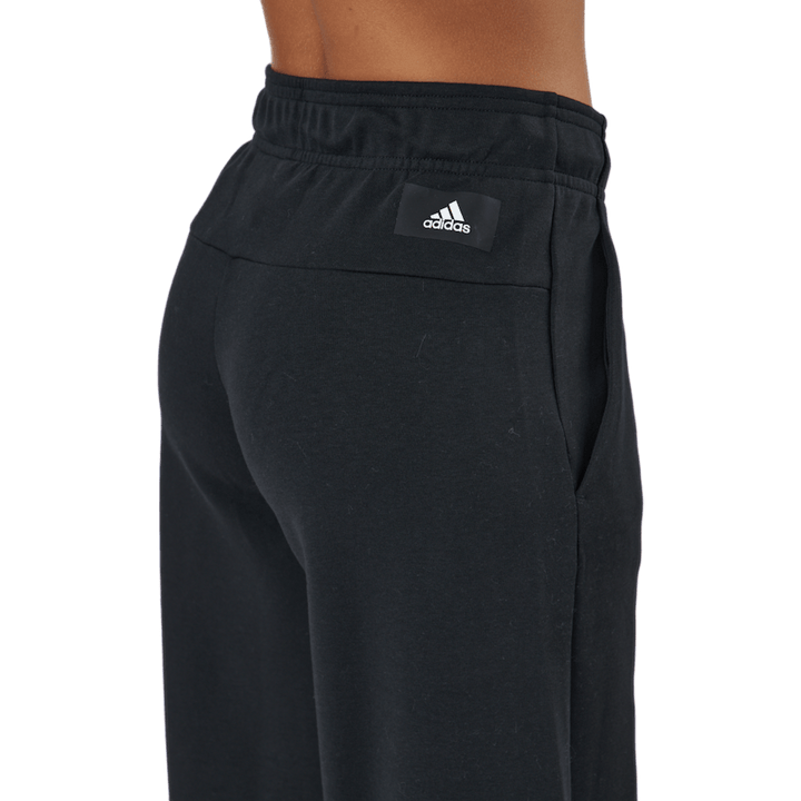 Adidas Sportswear - Pantalon large à trois barres - Noir