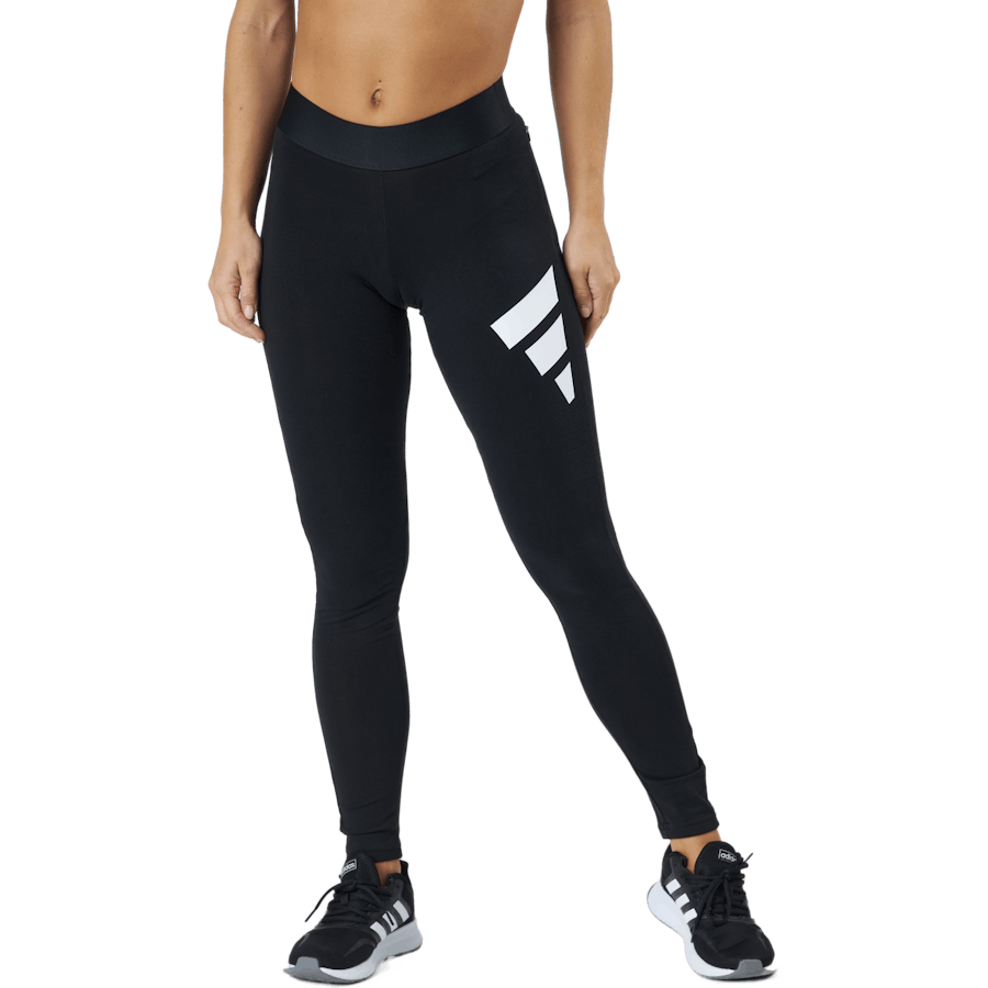Adidas Sportswear Drei Bar Leggings Schwarz