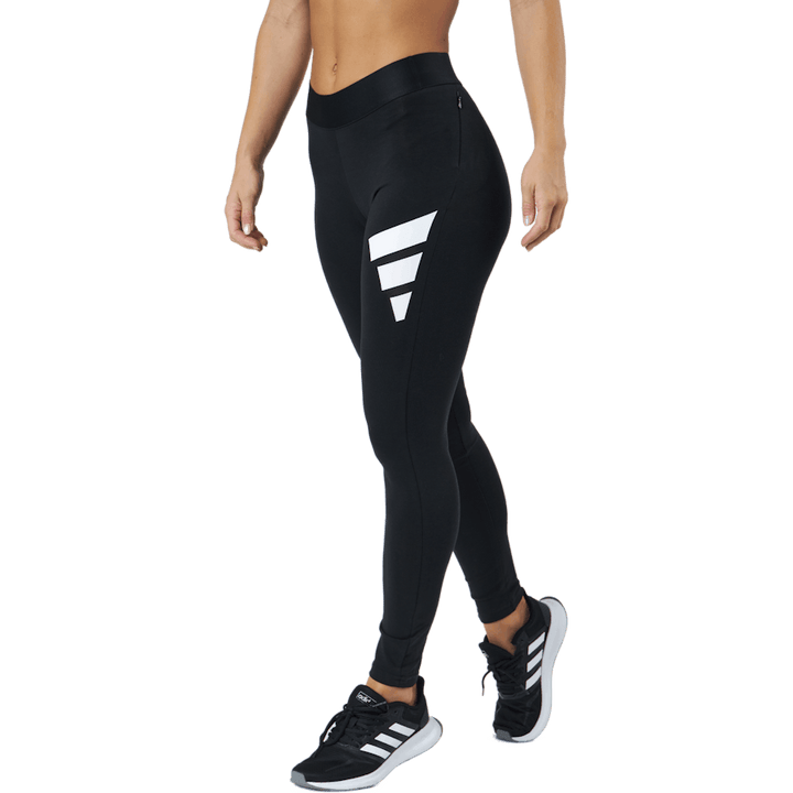 Adidas Sportswear Drei Bar Leggings Schwarz