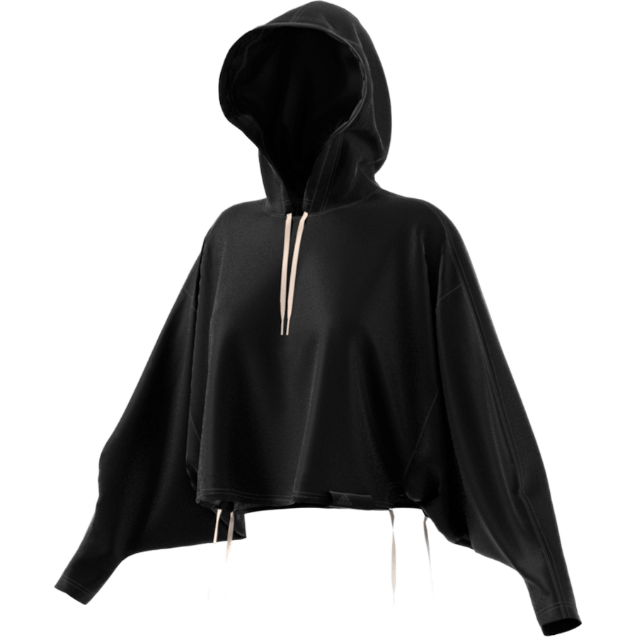 W Pr Hoodie Rlx Fleece Black