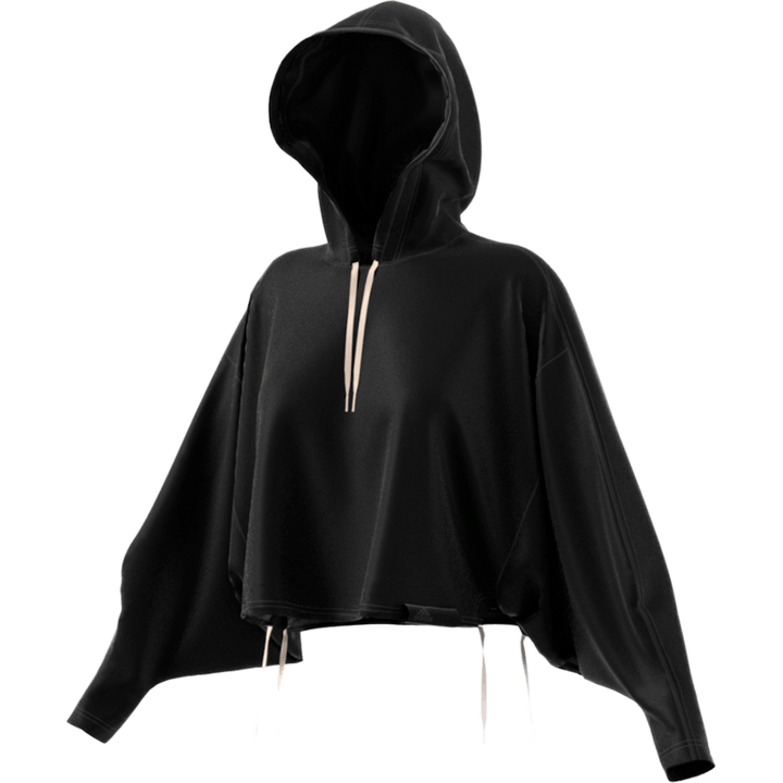 W Pr Hoodie Rlx Fleece Black