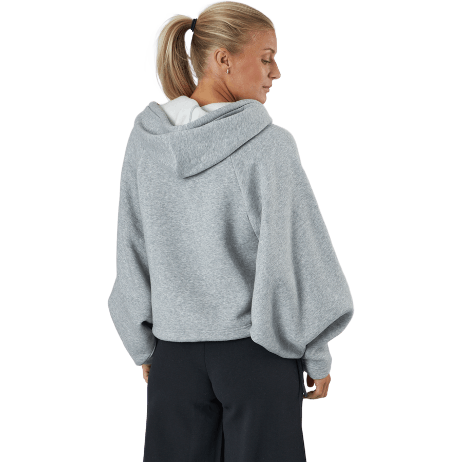 W Pr Hoodie Rlx Fleece Medium Grey Heather