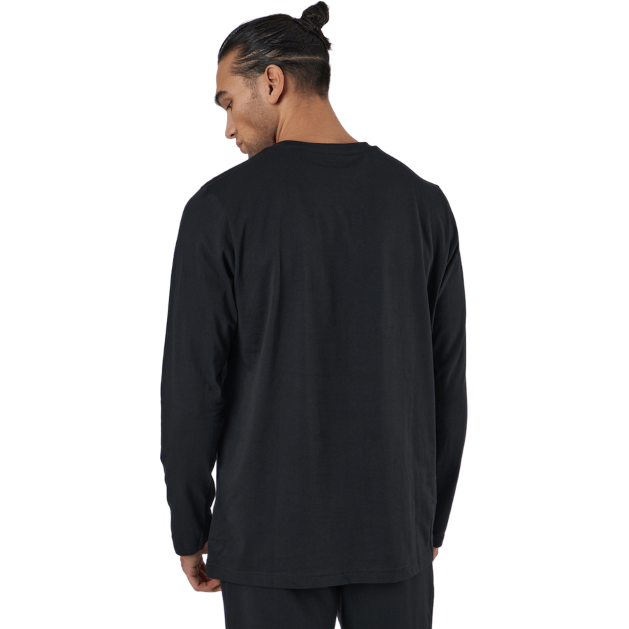 Essentials Long Sleeve T-Shirt Black / White / White