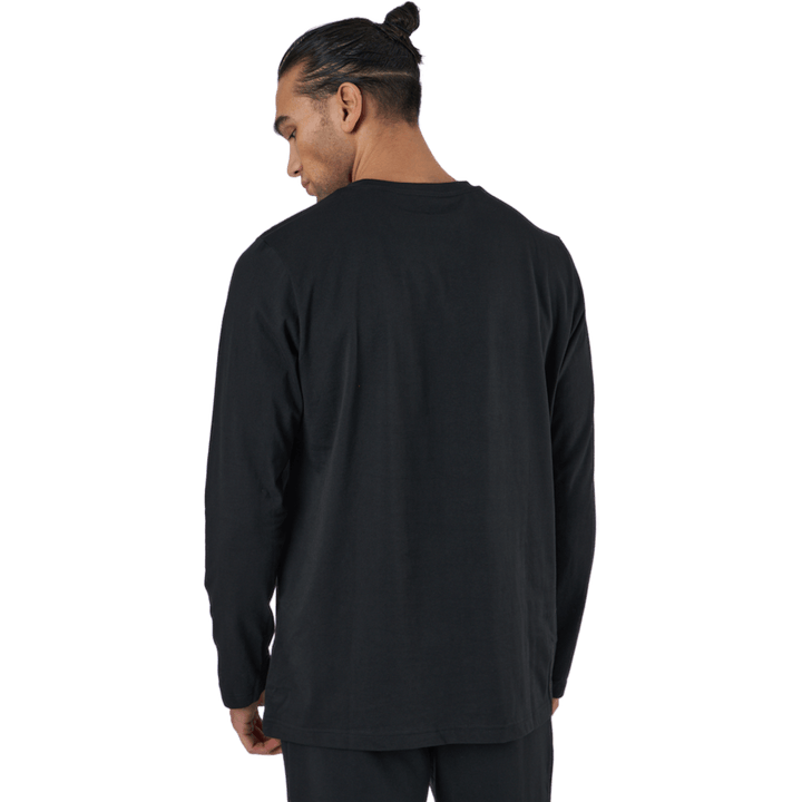 Essentials Long Sleeve T-Shirt Black / White / White