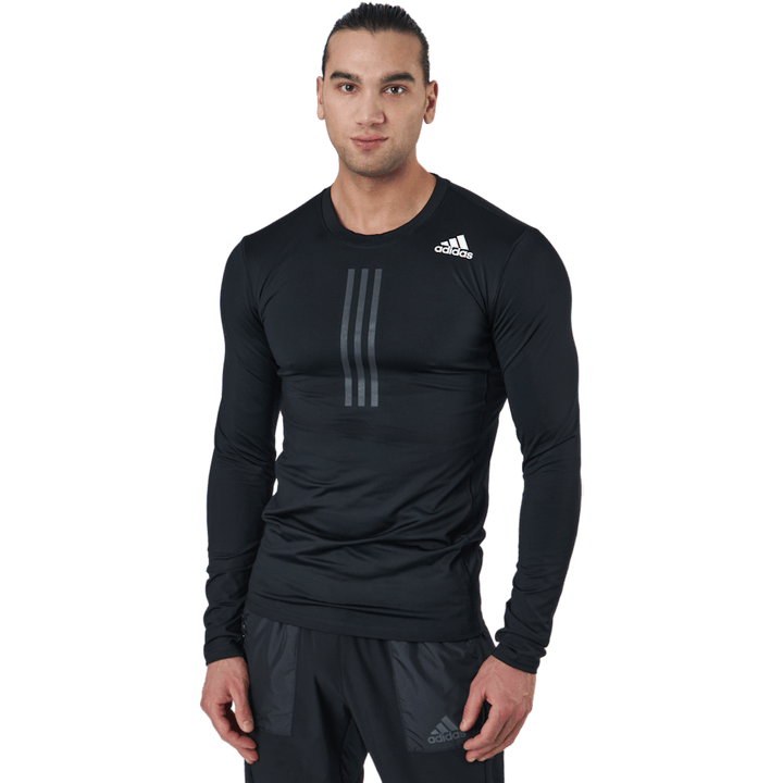 Techfit Long Sleeve Warm Top Black