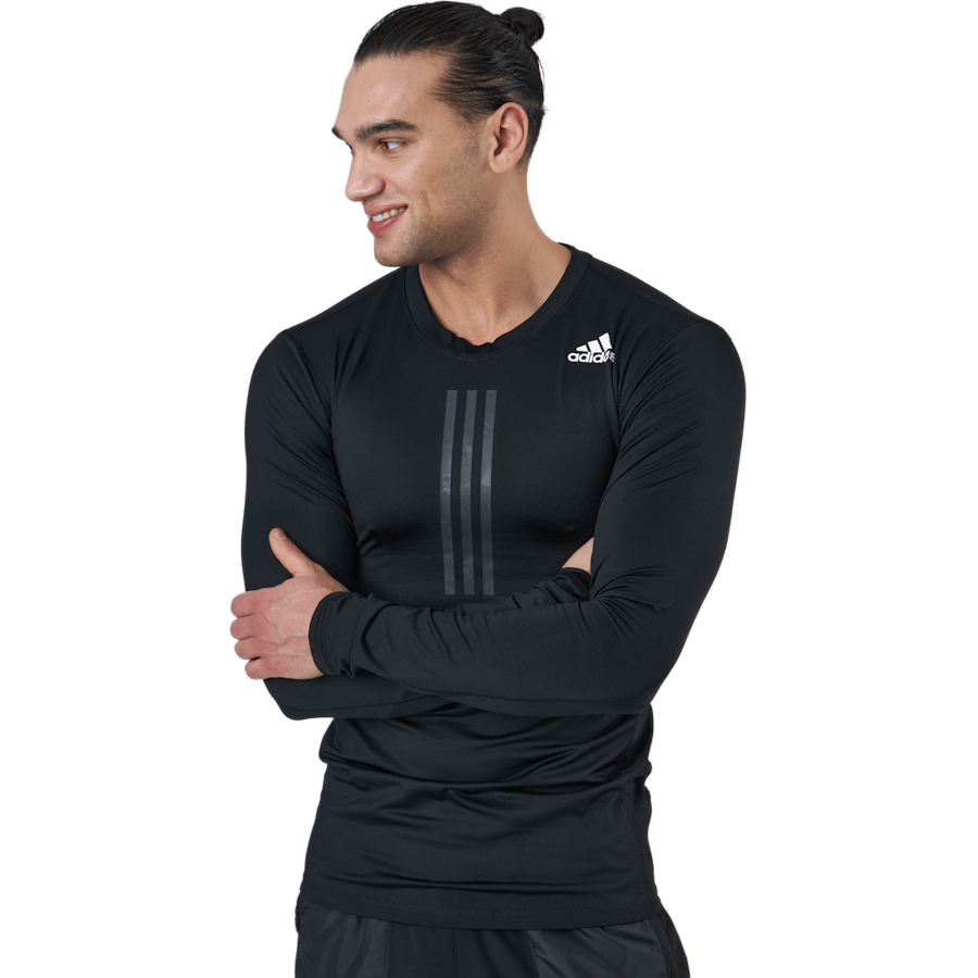 Techfit Long Sleeve Warm Top Black