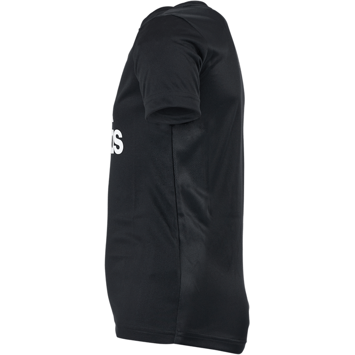 Adidas Boys D2M Big Logo T-Shirt Black / White
