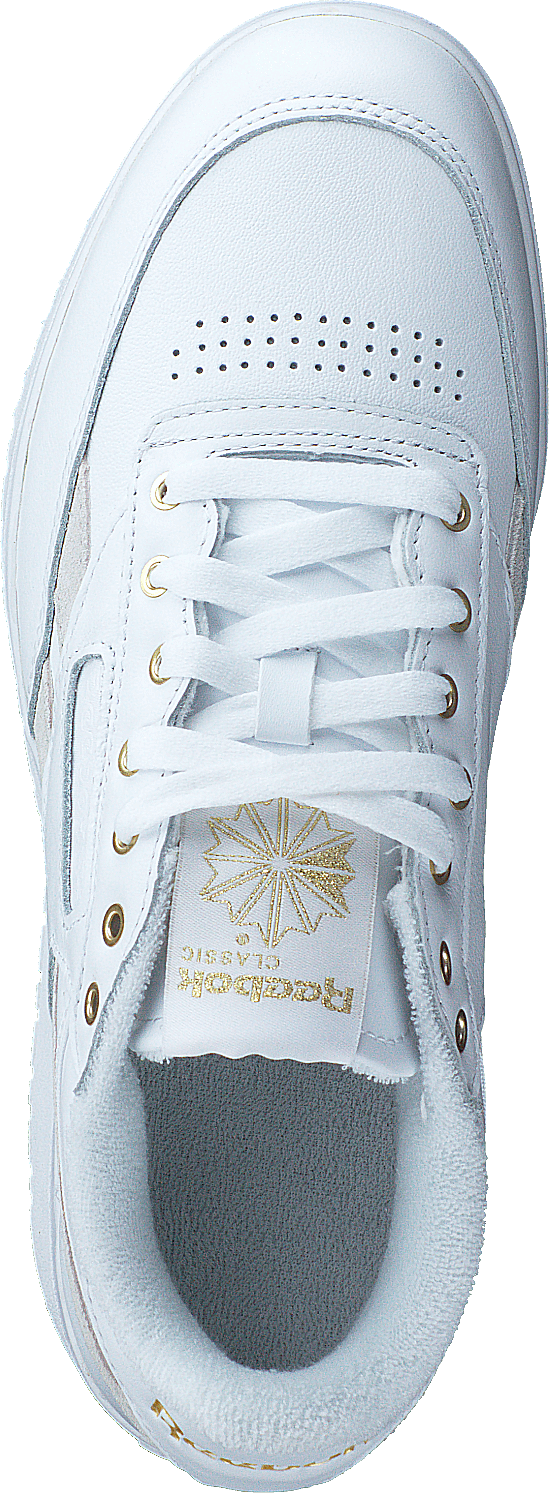 Club C Dubbel Ftwwht/ftwwht/goldmt