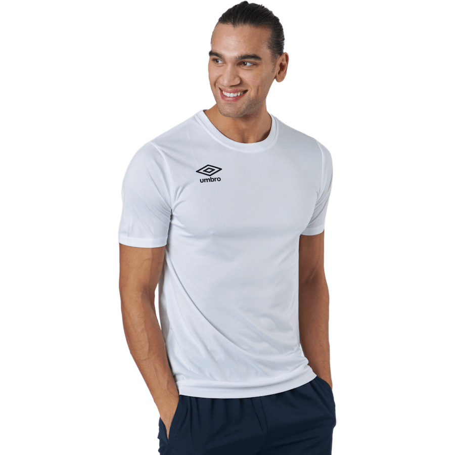 Core Poly Tee valge