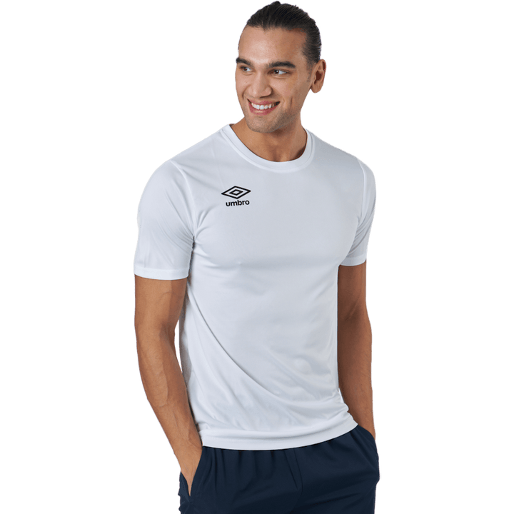 Core Poly Tee valge