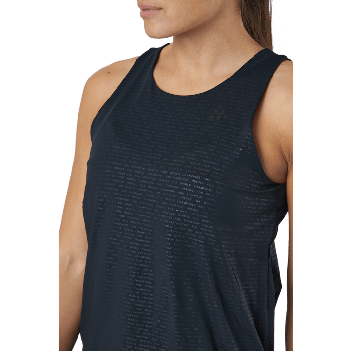 Faun Openback Singlet W Black