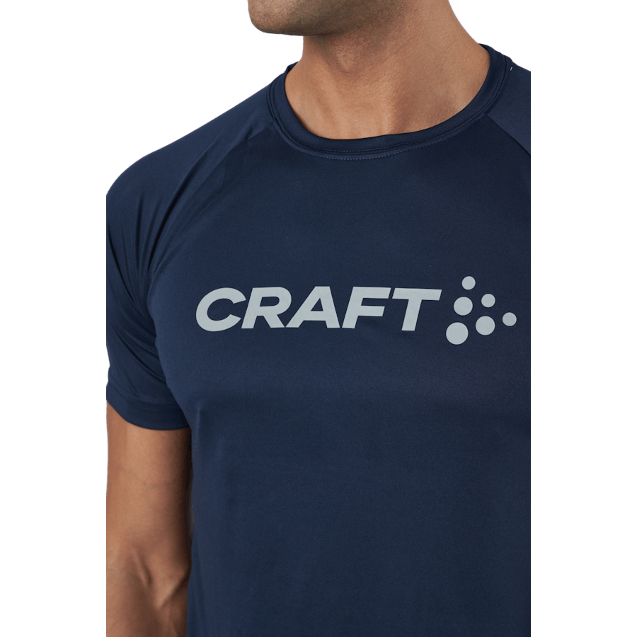Core Unify Logo Tee M Blaze