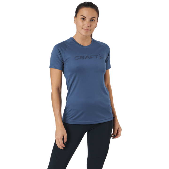 Core Unify Logo Tee W Saphire