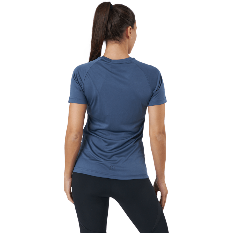 Core Unify Logo Tee W Saphire
