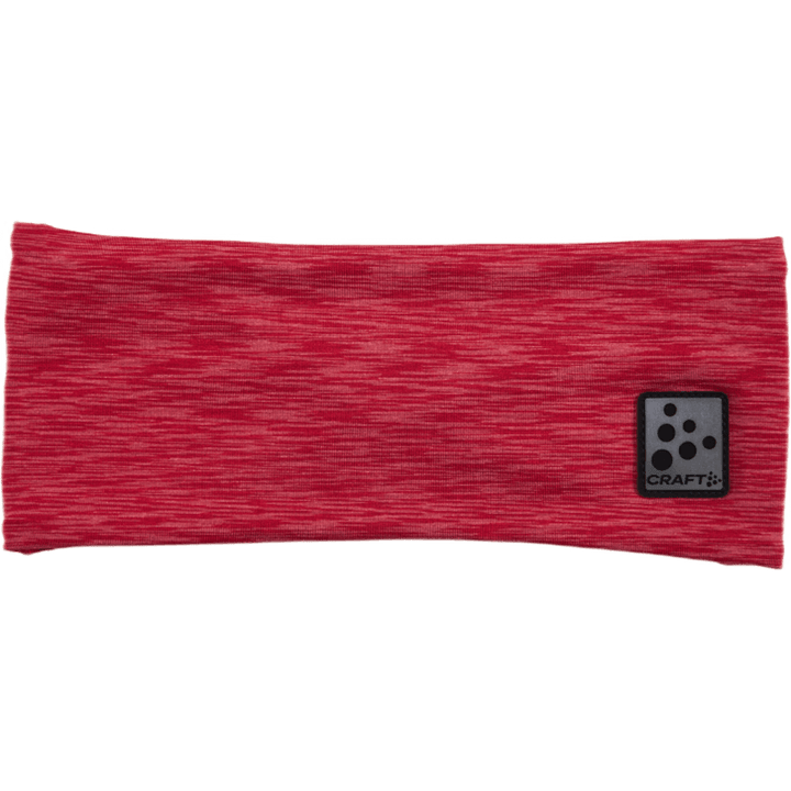 Formpressat pannband i mikrofleece Rose-melange