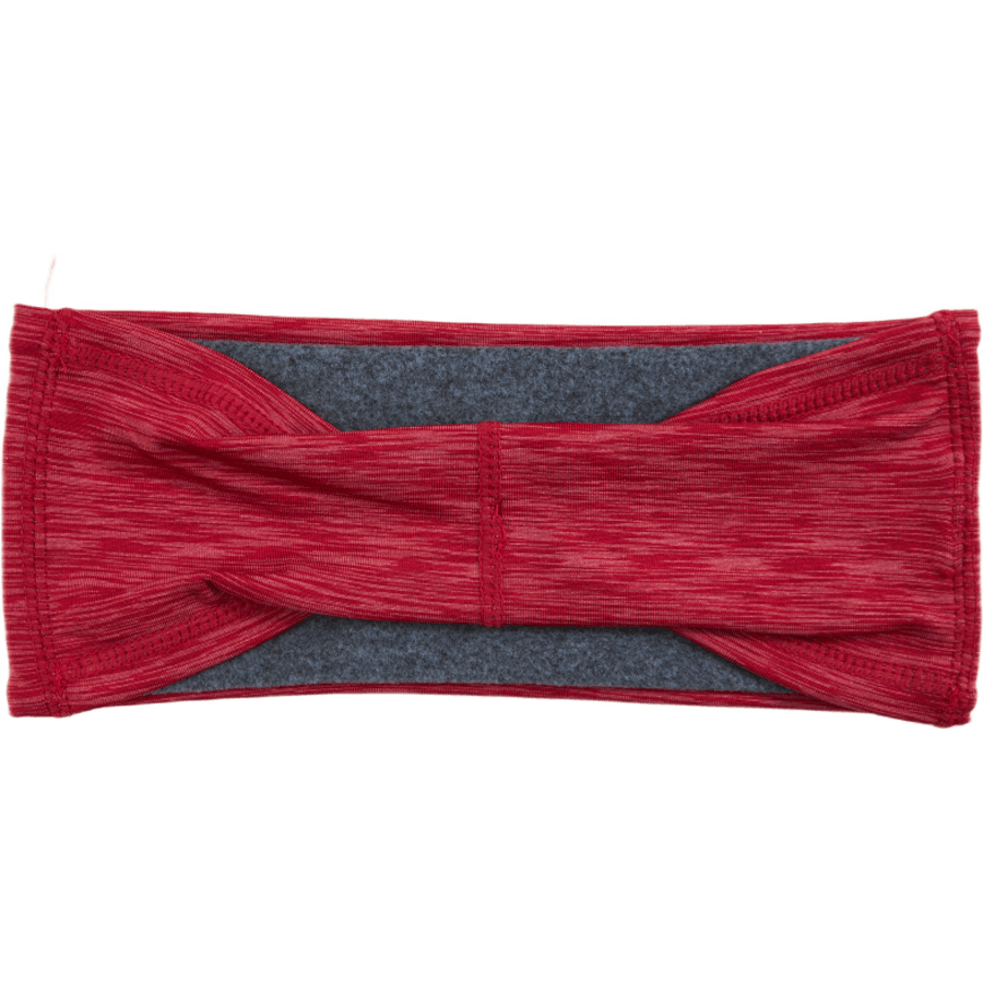 Formpressat pannband i mikrofleece Rose-melange