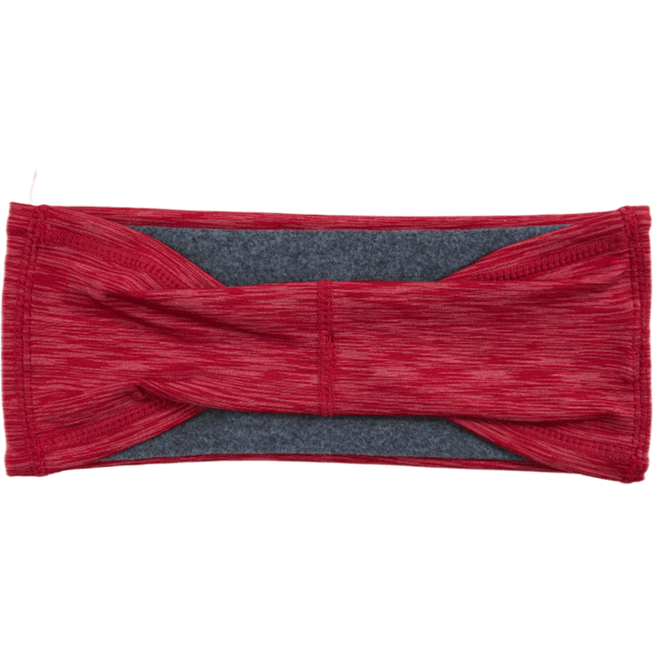 Formpressat pannband i mikrofleece Rose-melange
