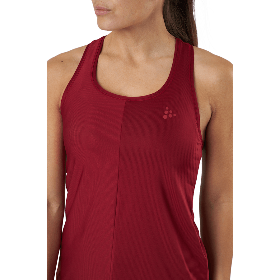 Core Charge Rib Singlet W rabarber