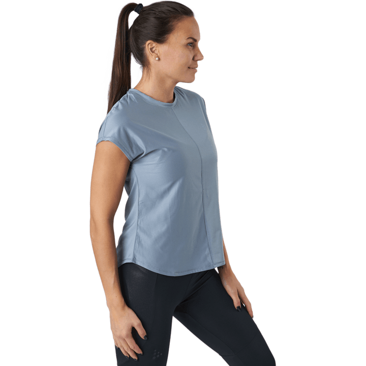 T-shirt côtelé Core Charge avec abat-jour