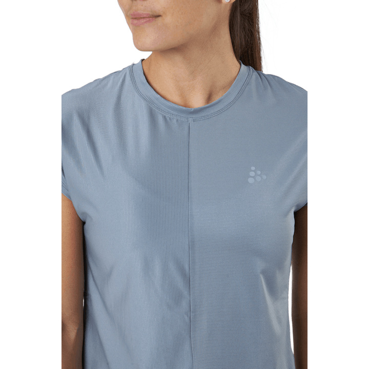 T-shirt côtelé Core Charge avec abat-jour