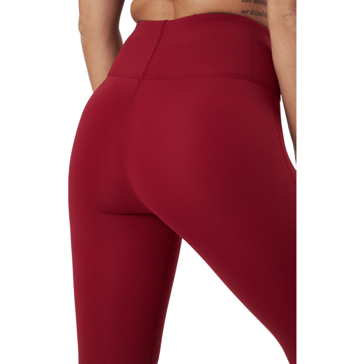 Adv Charge Perforated Tights W Rhubarb