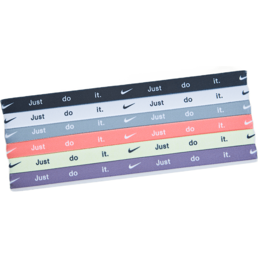 Nike Headbands 6 Pk Printed Black/white/particle Grey