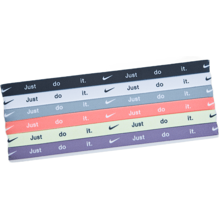 Nike Headbands 6 Pk Printed Black/white/particle Grey