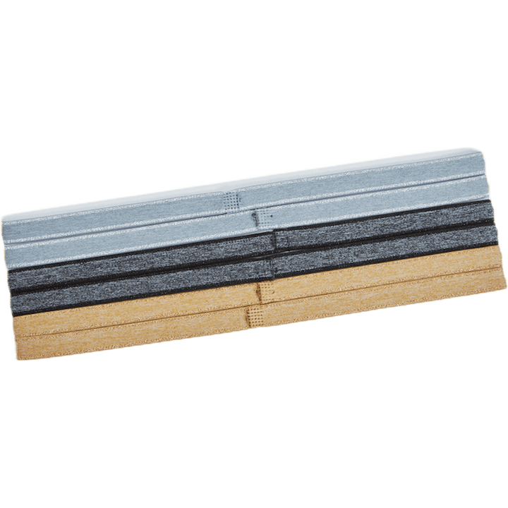 Nike Swoosh Sport Headbands 6  Wolf Grey/black/club Gold/meta