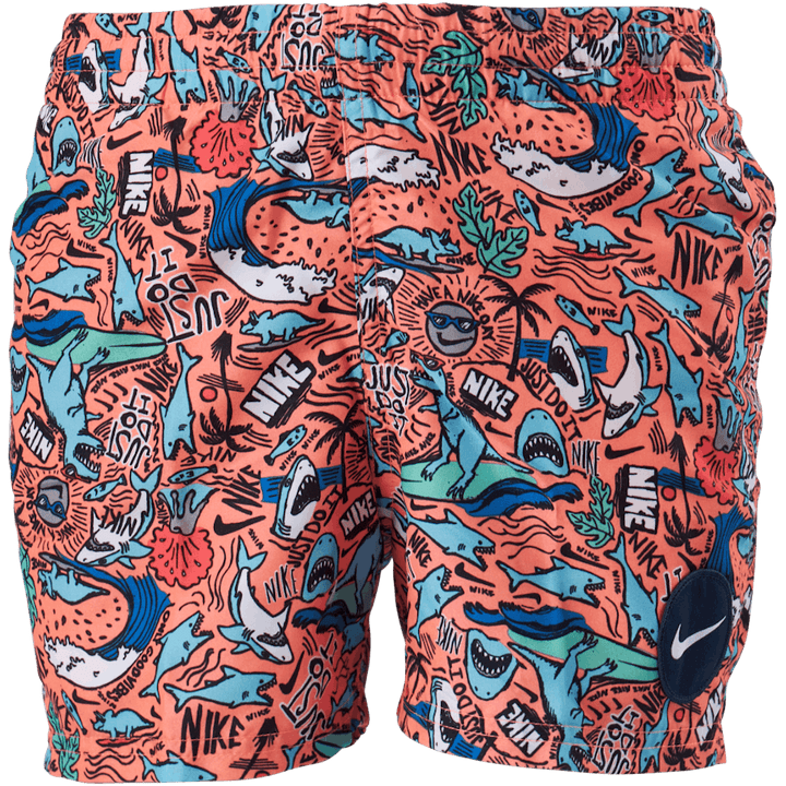 Nike Shark Party 4" Volley Sho Bright Mango