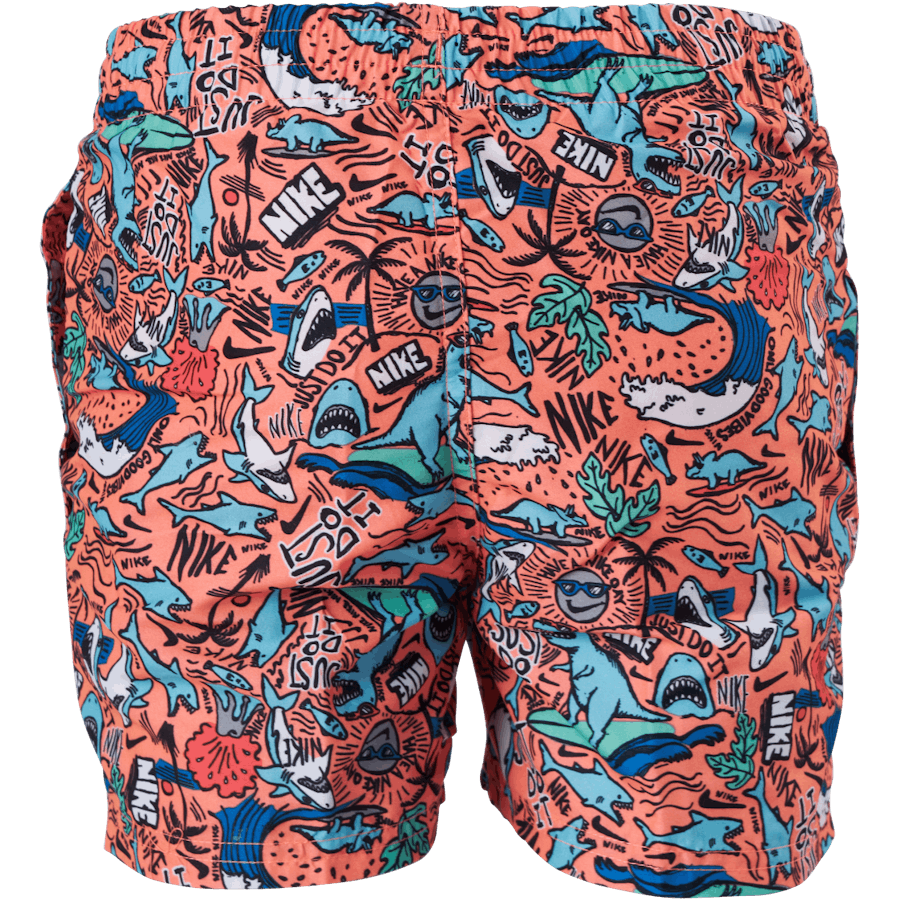 Nike Shark Party 4" Volley Sho Bright Mango