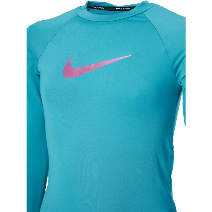 Nike Swoosh Manches Longues Hydro Aquamarine