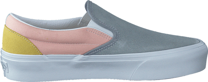 Ua Classic Slip-on Platform (color Block)pastel/trwht