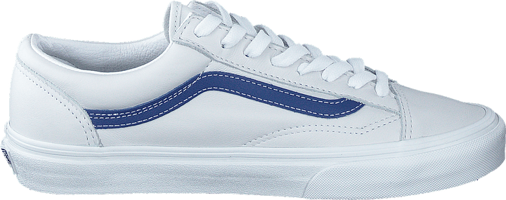 Ua Style 36 (leather Pop)tr Bl/tr Wht