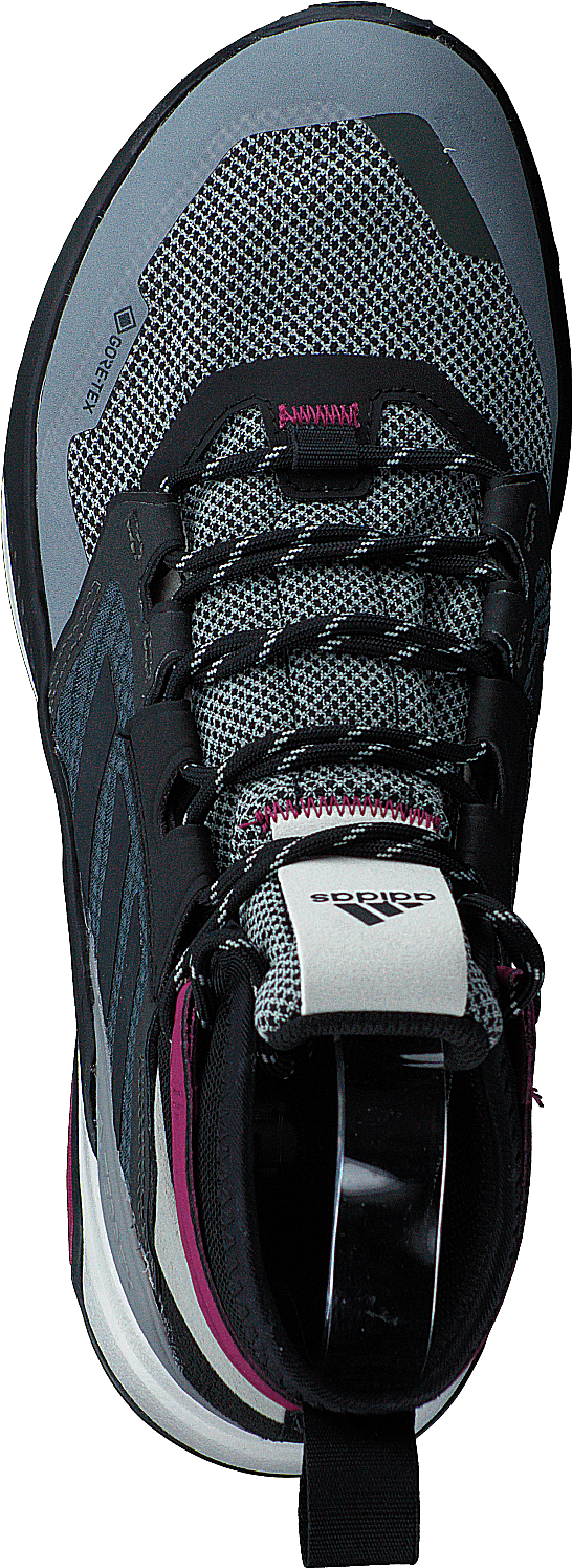Terrex Trailmaker Mid GORE-TEX Shoes Metal Grey / Core Black / Power Berry