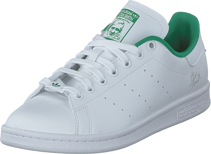 Stan Smith Cloud White / Cloud White / Green