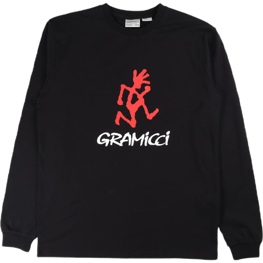 Logo L/s Tee Black