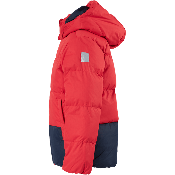 Down jacket Teisko Tomato red
