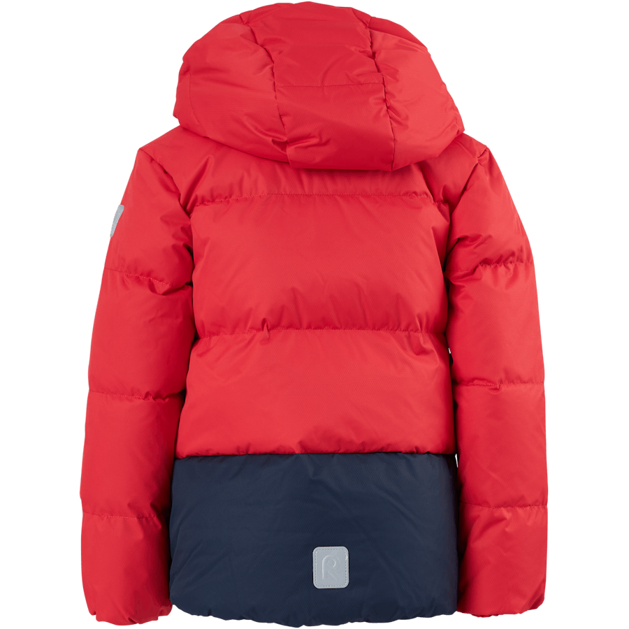 Down jacket Teisko Tomato red