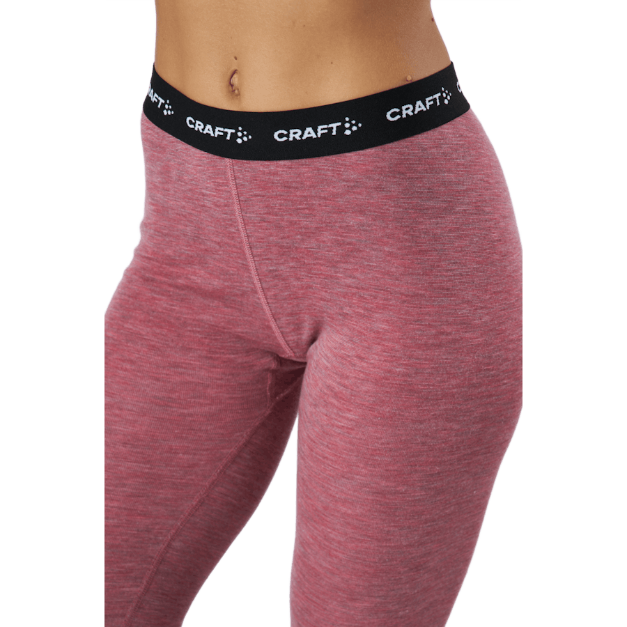 Core Wool Merino Set W Rose-melange