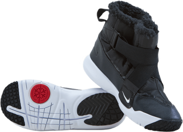 Bottes Flex Advance pour petits enfants, noir/blanc, gris fumé, uni