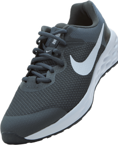 Revolution 6 Big Kids' Running Iron Grey/white-smoke Grey