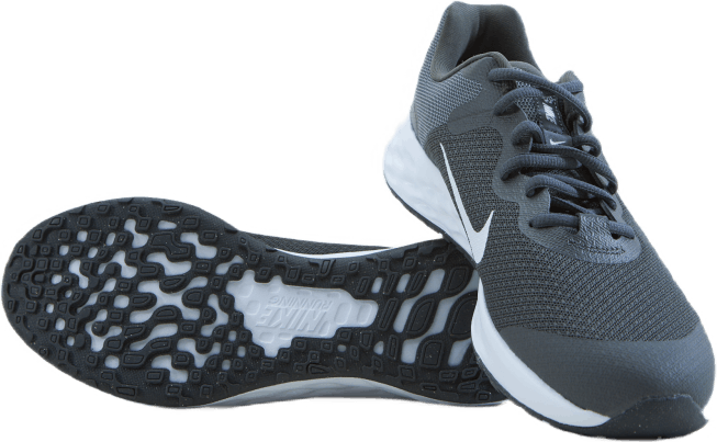 Revolution 6 Big Kids' Running Iron Grey/white-smoke Grey