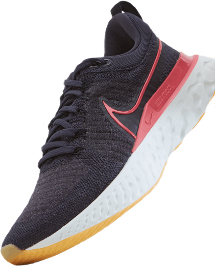 React Infinity Run Flyknit 2 W Cave Purple/archaeo Pink-black