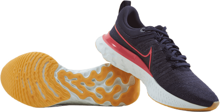 React Infinity Run Flyknit 2 W Cave Purple/archaeo Pink-black