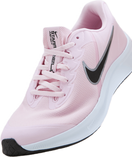 Star Runner 3 Big Kids' Road Running Shoes PINK FOAM /BLACK