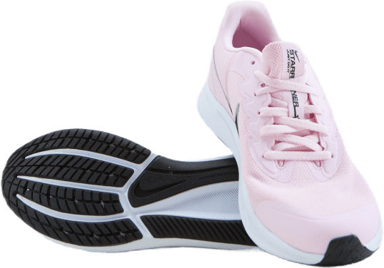Star Runner 3 Big Kids' Road Running Shoes PINK FOAM /BLACK