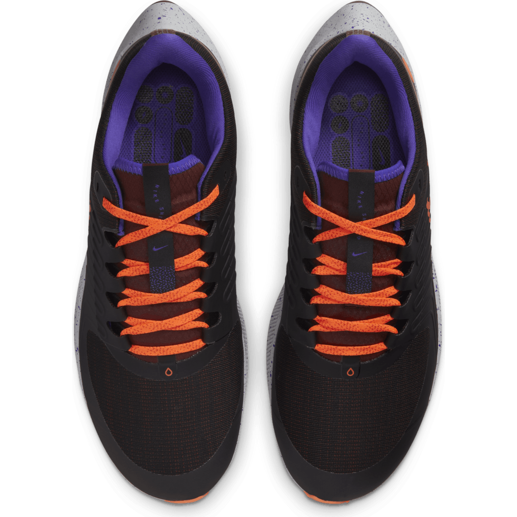 Air Zoom Pegasus 38 Shield Männer Schwarz/Orange-Total Orange-Bronze