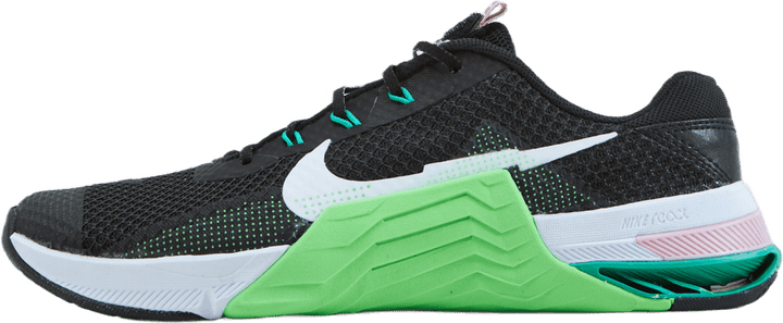 W Metcon 7 Black/white-green Strike-pink