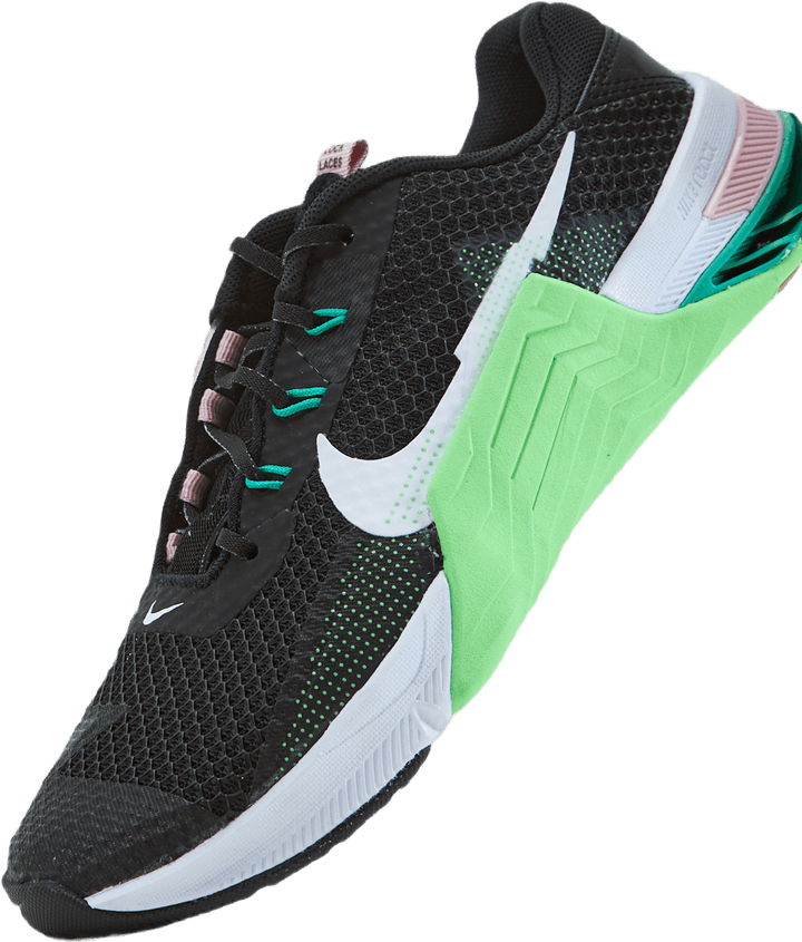 W Metcon 7 Black/white-green Strike-pink